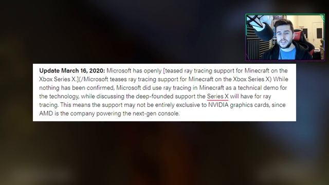 Minecraft RAY TRACING Gameplay + Everything you need to know about it... (Xbox Series X) смотреть онлайн