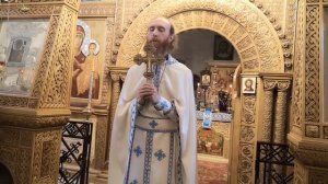 Слово иеромон. Варнавы (Снытко) в праздник иконы Божией Матери "Троеручица"