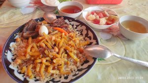 Знаменитый самаркандский плов! Delicious Samarqand Plov