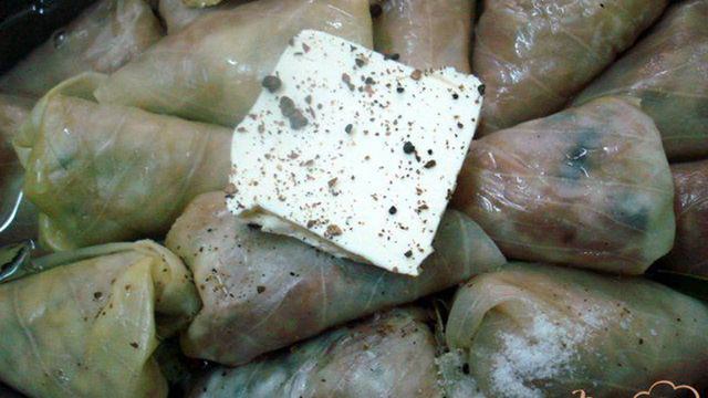 Голубцы с мясом и грибами