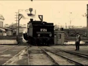 Steam Ov-324, St. Petersburg.| Паровоз Ов-324 , Санкт-Петербург.