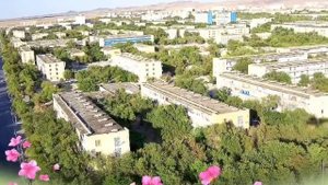 Зарафшан город в пустыне