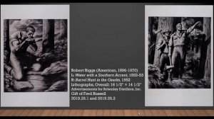 Collections Connection :: Episode 5 :: Two Lithographs by Robert Riggs