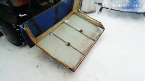 Самодельное приспособление для уборки снега на квадроцикл Зим