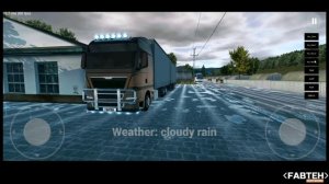 Truck Simulator Eastern Roads - Rain Weather GamePlay & Test On Phone | Fabteh Software