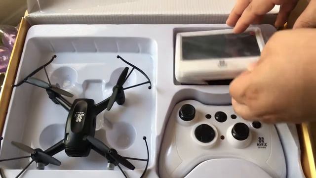 Aerix Black Talon Micro FPV Beginner Racing Drone Unboxing 7-25-16
