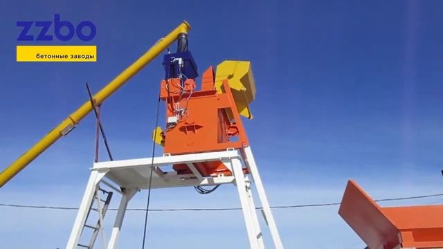 Запуск бетонного завода "ЭКОНОМ-15", г. Шадринск, 02.03.2018 смотреть онлайн