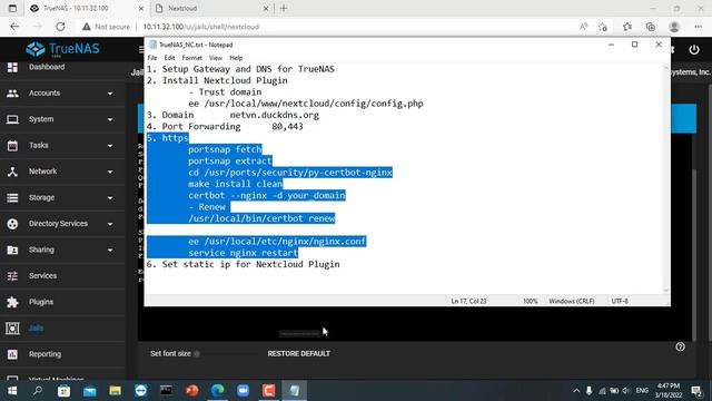 How to turn TrueNAS into cloud storage with Nextcloud смотреть онлайн