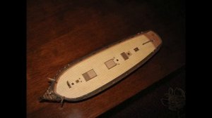 Шхуна "Полоцк". Фото сборки корпуса.