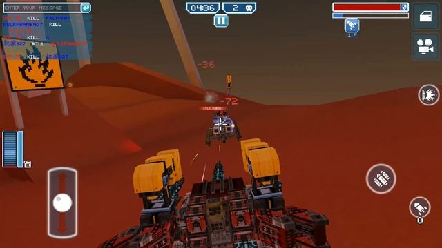 Blocky Cars Online - Gameplay Walkthrough Part 6 - Survival of Robots (Android Games) смотреть онлайн