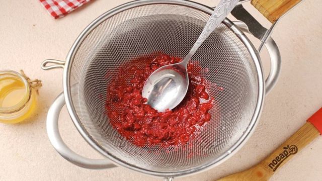 Морс из брусники без варки