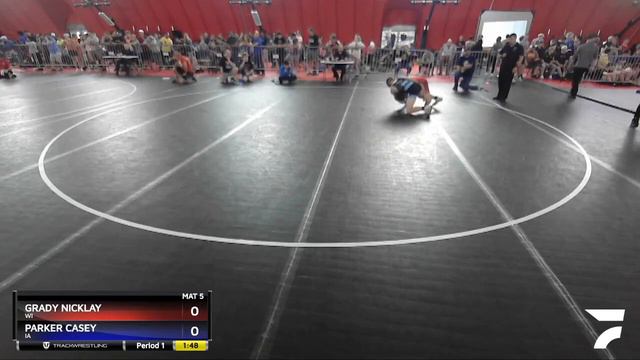 149 Lbs Quarterfinal - Grady Nicklay, WI Vs Parker Casey, IA C5c2