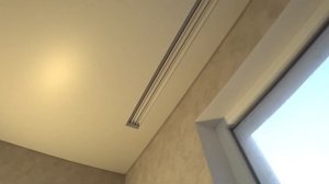 Карниз для натяжного потолка ПК14