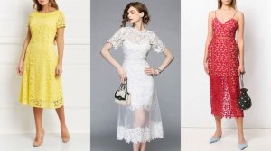 ❤️ИЗУМИТЕЛЬНЫЕ КРУЖЕВНЫЕ ПЛАТЬЯ ❤️ ПОВСЕДНЕВНЫЕ И ЭЛЕГАНТНЫЕ ФАСОНЫ ПЛАТЬЕВ С КРУЖЕВОМ?