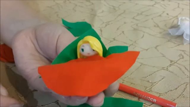 Колыбелька для ДЮЙМОВОЧКИ из ореховой скорлупы смотреть онлайн