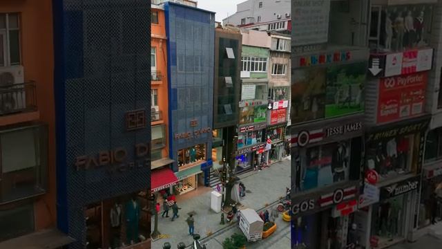 Стамбул район Лалели Турция вид с отеля Мартинес смотреть онлайн