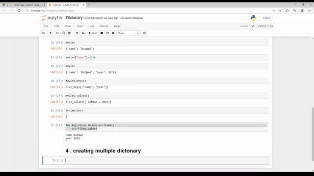 Python in tamil  | dictionary in python | dictionary key vs value |  #pythonintamil  #10 தமிழ்
