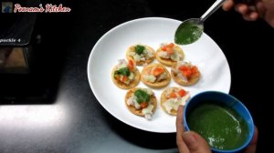 Sev Puri Recipe - Mumbai Street Food Chaat Recipe - How to make Sev Puri at Home/ सेव पूरी रेसिपी