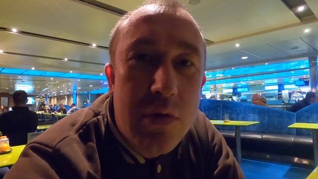 Разгрузился в Дании и мчим на паром в Норвегию