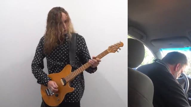 жаркий спор с таксистом. metal cover смотреть онлайн