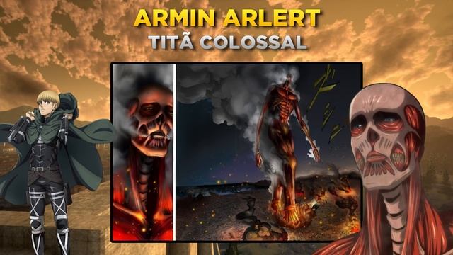 TODOS OS PERSONAGENS QUE SE TRANSFORMARAM EM TITÃS em Shingeki no Kyojin (Attack on Titan) смотреть онлайн