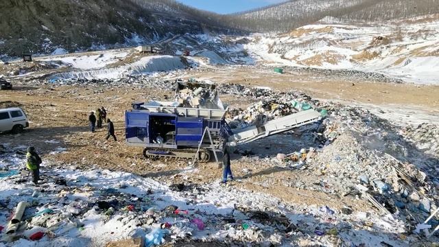 ТОПТЕХНО ТТ 1600У Дробилка для КГМ / Дробилка для строительных отходов КГО, ТБО, КГМ