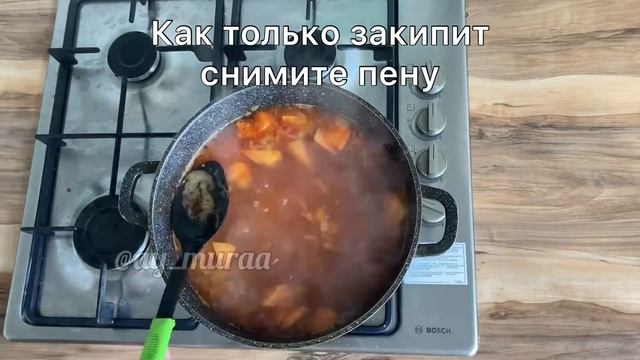 Такой Вкусный суп с ТЕФТЕЛЯМИ Покорил миллион сердец? Шурпа с тефтелями  Тефтелиден жасалған сорпа