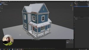 3 способа как быстро сделать снег | уроки Blender на русском