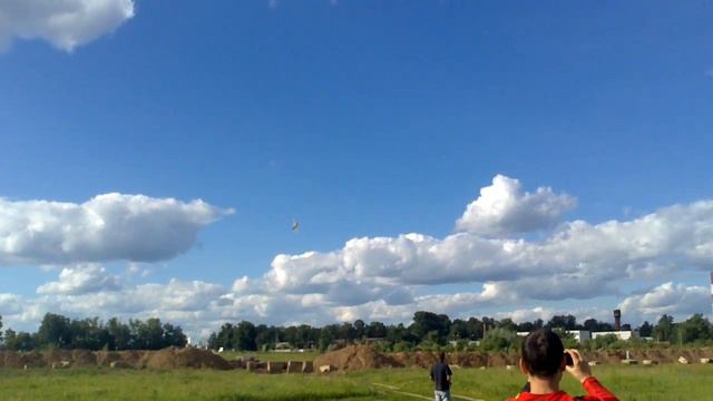 модель Як-54, 3D пилотаж 12.06.2013 - пролёт на ноже (видео 7) смотреть онлайн