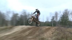 Мастер класс от звезды мотокросса Александра Тонкова на ТВ