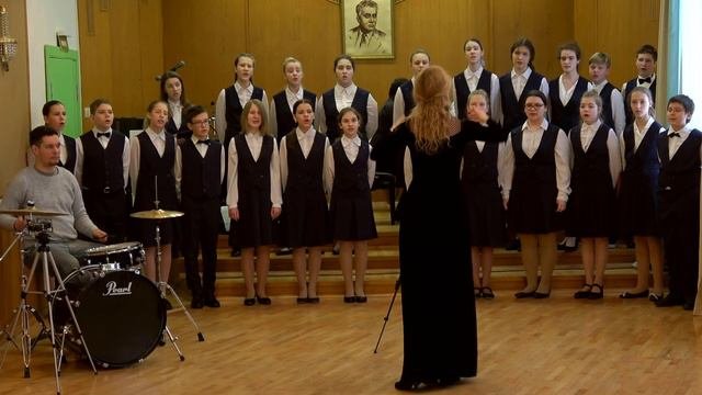 Bob Chilcot (Б. Чилкотт) - Agnus Dei From A Little Jazz Mass, хор Распев, дирижер Мария Романовская