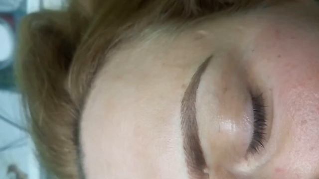 Перманентный макияж бровей волоски с тенью сразу после процедуры смотреть онлайн