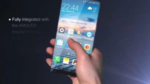 Сканер отпечатка пальца интегрируют в экран смартфона