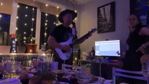 новогодний домашний концерт