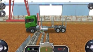 Игра на Android: Симулятор строительной техники》 Extreme Trucks Simulator》FHD