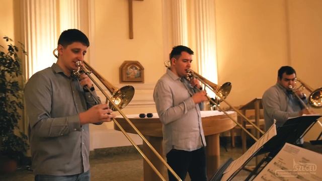 P. I. Tchaikovsky: February - Szeged Trombone Ensemble - by György Gyivicsan смотреть онлайн