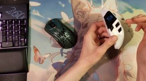 Топовая мышь Dareu A980 - для геймера и не только. 8 Khz, 3395, TFT и т.д..