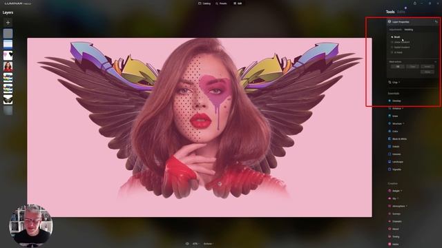 Luminar Neo Creating the Image