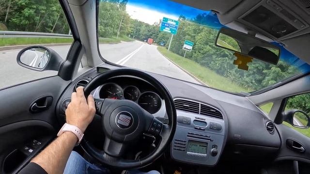 2005 Seat Toledo  [2.0 TDI 140HP] | POV Test Drive #1291 Joe Black