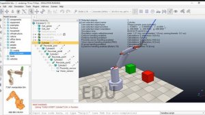 CopelliaSim V Rep Робот манипулятор 6 шаг2
