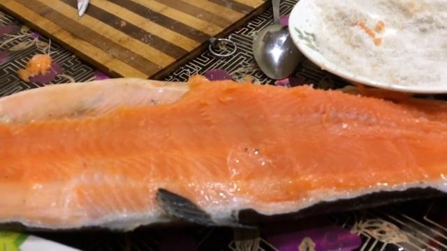 VLOG:Рецепт как вкусно засолить Рыбу ФАРЕЛЬ! Вкуснятина!!!!