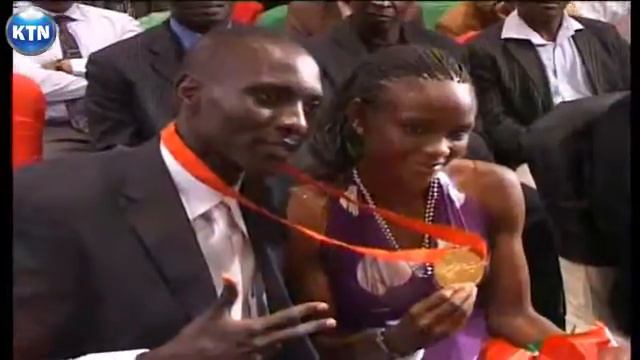 Asbel Kiprop receives 2008 Olympics gold medal смотреть онлайн
