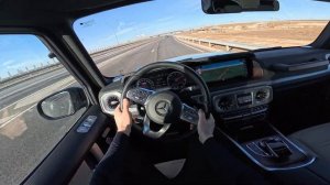 New Mercedes G-Class G500 Long 2024 Test Drive POV