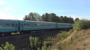 Электровоз ЧС2К с поездом №8 Алма-Ата — Москва