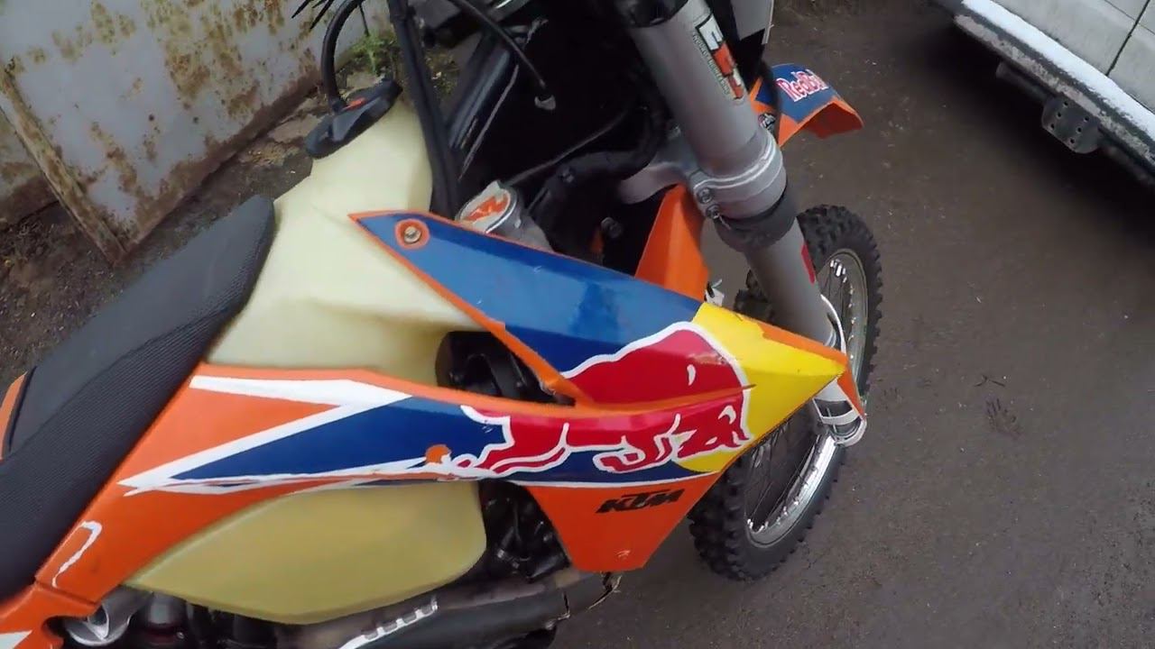 Эндуро KTM 500 EXC 2012.