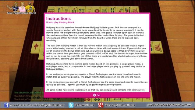 PlayStation Home Personal Space Tour - Mahjong Apartment смотреть онлайн