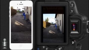 iPhone 5 vs Canon EOS 650D EF-S 18-55 IS II - Full HD