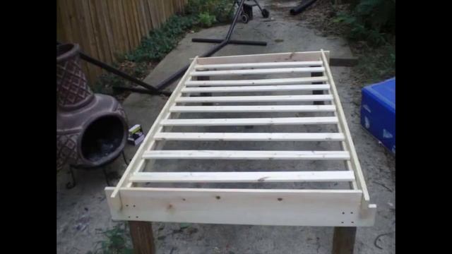 Складная (разборная) кровать своими руками. Собери за 5 минут! смотреть онлайн