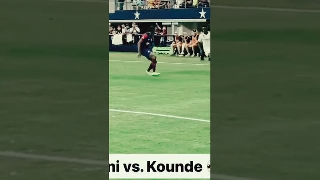 vini vs kounde ??#vinicius #footballskills #amazingskills #beautifulskills