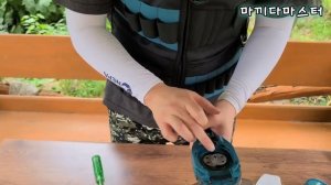 마끼다사용법 / 마끼다 18V 핸디형 잔디깍기 DUM604 날 교체 방법 / Makita Lawn Mowing DUM604 Blade Replacement Method.